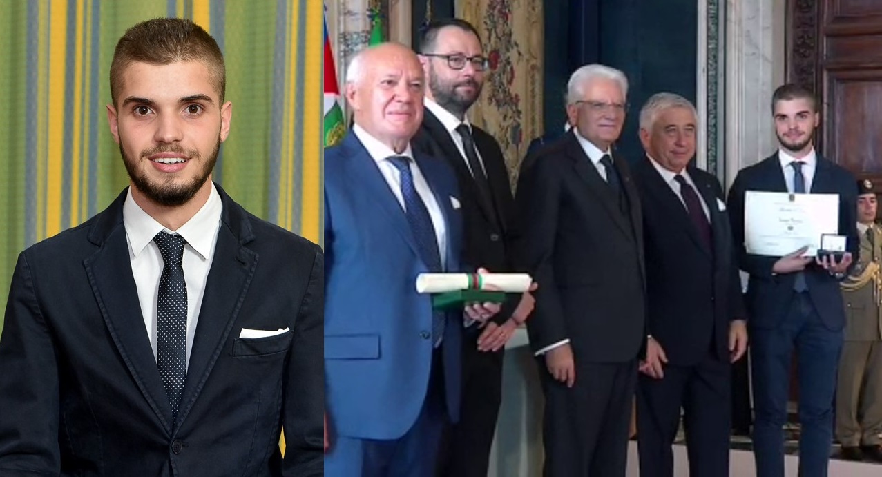 Uno studente del Liceo Ferraris di Taranto nominato "Alfiere del Lavoro" 2019