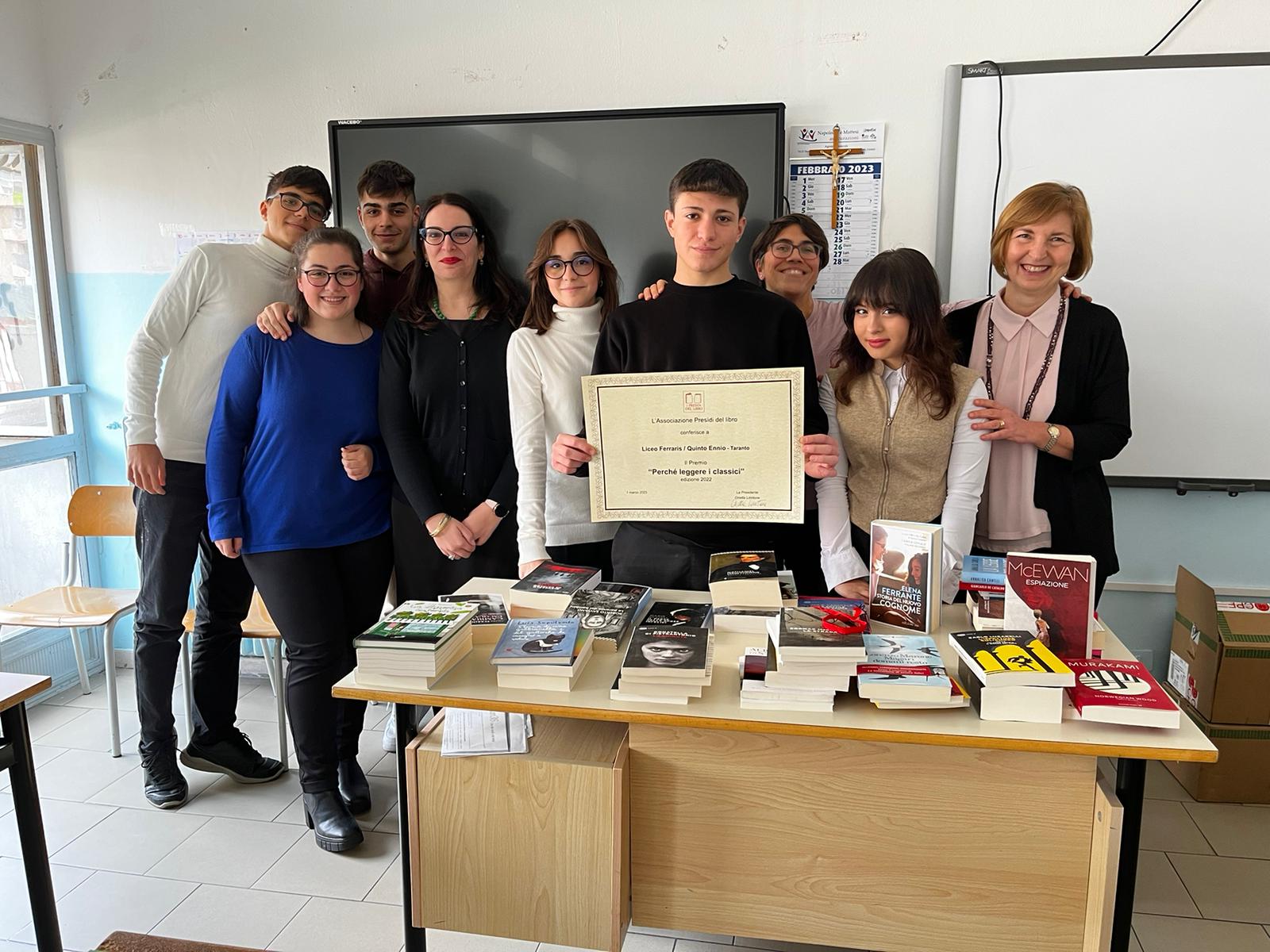 Foto 4 pro Sito 230301 Premiazione Perché leggere i classici
